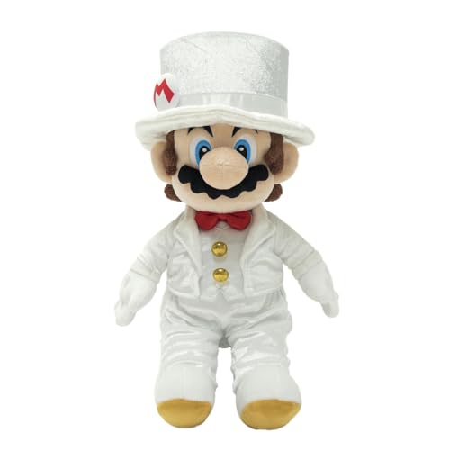 Nintendo Together+ – Plüschtier Mario Odyssey – Mario im Hochzeitsoutfit mit Schachtel 35 cm von Together Plus