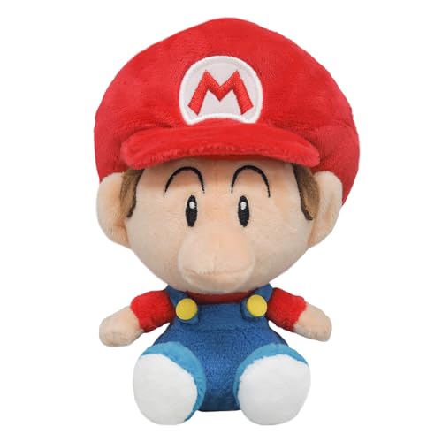 Super Mario Nintendo Together+ – Plüschtier All Star Collection A52 – Baby Mario 16 cm von Super Mario