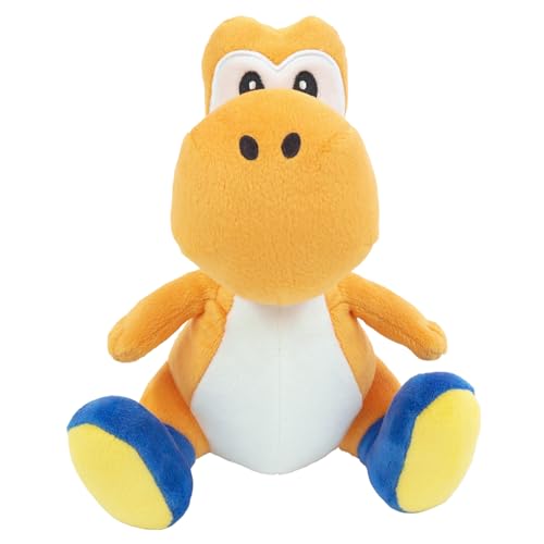 Nintendo Together+ – Plüschtier Super Mario – All Star Collection AC48 – Yoshi Orange 20 cm von Super Mario