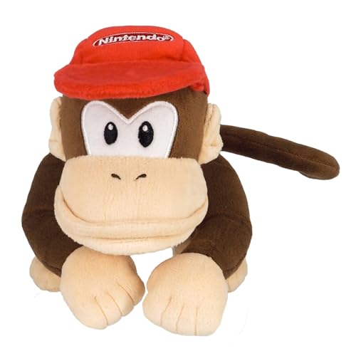 Nintendo Together+ Super Mario Plüschtier Diddy Kong, 21 cm von Together Plus