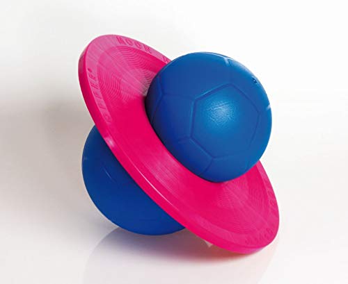 TOGU Hüpfball Moonhopper, blau/pink, Made in Germany von Togu