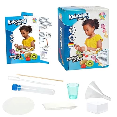 DNA Set 9-teilig Stem KIDSCOVERY Experiment Creative Kinder Genetik Lernspielzeug Wissenschaftsset Wissenschaftsspielzeug 66 von Toi-Toys