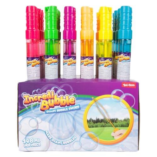 Incredibubble Bellenblaaszwaard 148ml, 24st. von Toi-Toys