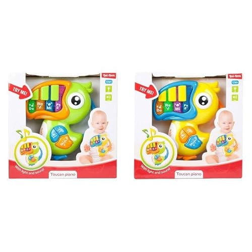 Little Stars Baby Piano met Muziek Toekan met Licht en Geluid von Toi-Toys