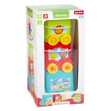 Little Stars Baby Stapeltoren Trein, 3dlg. von Toi-Toys