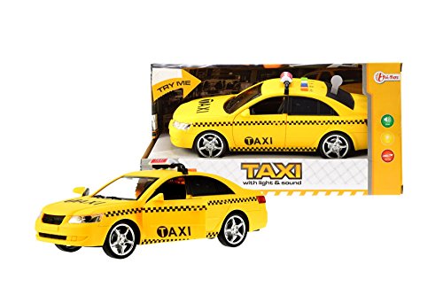 Toi-Toys 24050A Super Yellow Taxi Figur, Mehrfarbig von Toi-Toys