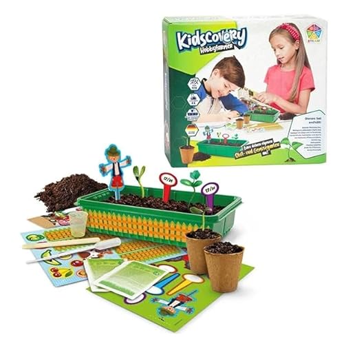 Toi-Toys Lernspiel für Kinder Experiment Hobbyfarmer Kidscovery Obst- und Gemüsegarten von Toi-Toys