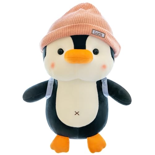 Kuscheltier Pinguin, Pudgy Penguins Plush, Pinguin-Spielzeug, Pinguin Stofftier Plüschtier, Pinguin Kuscheltier, Plüschpinguin Geschenke für Jungen Mädchen Kinder, zum Kuscheln, Spielen & Schlafen von Tokaneit