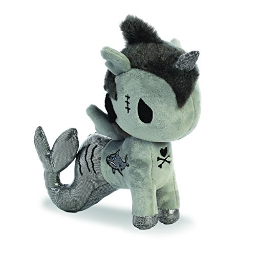 Tokidoki 15689 Sharkbite Mermicorno 20,3 cm, Grau, 8-inch von Tokidoki