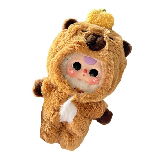 Plush Dress Up Doll – Kleidung für Puppen | Strampler Puppenkleidung Tier, 1 Stück Anzug für 17,8 cm Puppen-Outfits, Puppenkleidung für 17,8 cm Puppen-Outfits, Pyjama, Spielzeug, Puppenzubehör, von Toliya