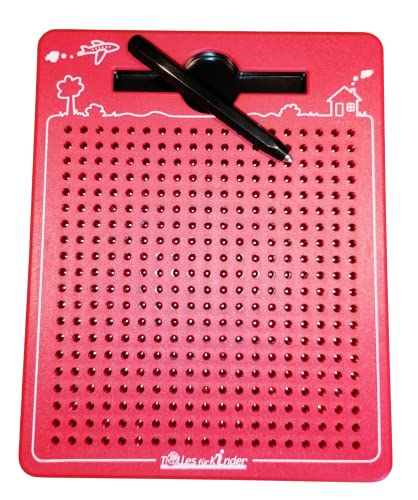 TollesfürKinder Magnetspiel für Kinder - Magnet Zaubertafel mit Kugeln und Stift - Tolle Beschäftigung Kinder ab 3 - Das magische Magnet Spiel für die stressfreie Autofahrt von TollesfürKinder