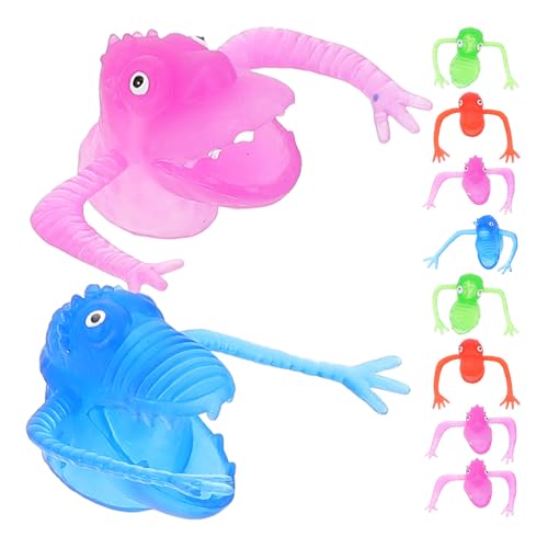 Tomaibaby 10 Stück Monster-Fingerpuppen Gruselmonster Spielzeug Finger Monster Kinder Kreatives Spielzeug von Tomaibaby