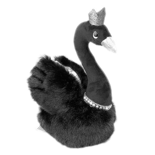 Tomaibaby Schwan Plüsch Spielzeug Krone Schwan Puppe Stofftier Puppe Spielzeug Swan Figurine Kinderzimmer Decor 23Cm Schwarz Tomaibaby Schwan Plüsch Spielzeug Krone Schwan Puppe Stofftier Puppe Spielzeug Swan Figurine Kinderzimmer Decor 23Cm Schwarz von Tomaibaby