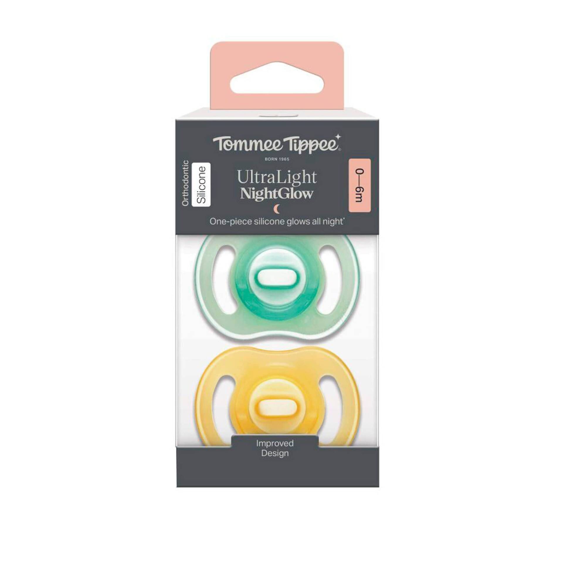 Tommee Tippee Twist & Click 2er-Pack Schnuller ultra light 0-6M Tommee Tippee Twist & Click 2er-Pack Schnuller ultra light 0-6M von Tommee Tippee