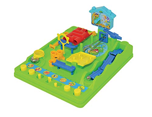 TOMY T7070 Kinderspiel Crazy Ball (Tricky Golf), Hochwertiges Kinderspielzeug, Mini Spiele, Geschicklichkeitsspiel Kinder, Labyrinthspiel, Geschenke für Kinder ab 5 Jahren, Flipper Kinder von TOMY