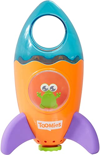 TOMY E72357C Raketenfontäne - lustiges Wasserspielzeug für Badewanne, Pool oder Schwimmbad zur Gewöhnung an Wasser für Kinder ab 12 Monate von Toomies