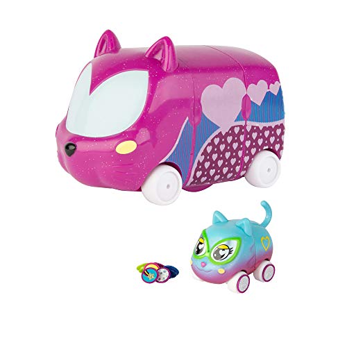 TOMY Games 46829 Ritzy Rollerz Boutique Transportable Violette Kleines Auto 'Helena Heelz' zum Selbstgestalten, 16 Charms zum Sammeln, Mini-Univers für Kinder von 4 bis 8 Jahren, one Size von TOMY