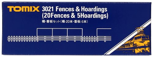 (Zaun-Linien -20, -5 St?ck-Zeichen) TOMIX Spur N 3021 Zaun Zeichen-Set (Japan Import / Das Paket und das Handbuch werden in Japanisch) von TomyTEC