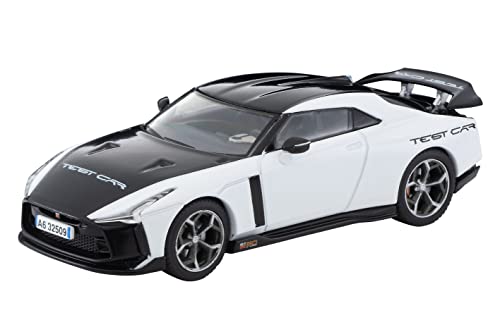 Tomytec 321361 1/64 Nissan GT-R50 by Italdesign, Testwagen, weiß Modellbausatz, Mehrfarbig von TomyTEC