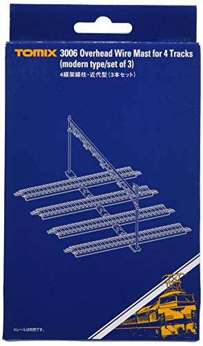 Tomytec 030065 - Oberleitungsmasten, Fahrzeuge von TomyTEC