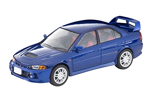 Tomytec 327356 1/64 Mitsubishi Lancer GSR Evo IV, Blau Modellbausatz, Mehrfarbig von TomyTEC