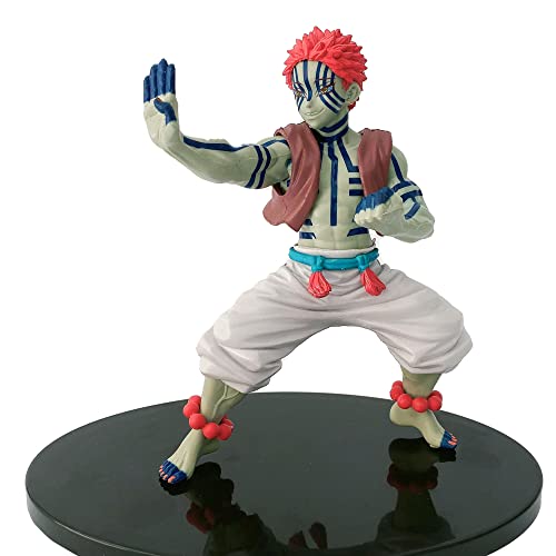 Akaza Actionfigur 15cm - Anime Figur Modell Kimetsu No Yaiba PVC Statue Modell Sammlerstücke Heimdekoration Ornamente von Tongyundacheng