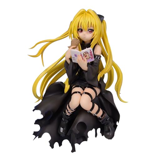 Golden Darkness Anime Actionfigur, 20 cm, to Love Amiami Konjiki no Yami, PVC-Figuren, Modell, Sammlerstück, Desktop-Dekoration von Tongyundacheng