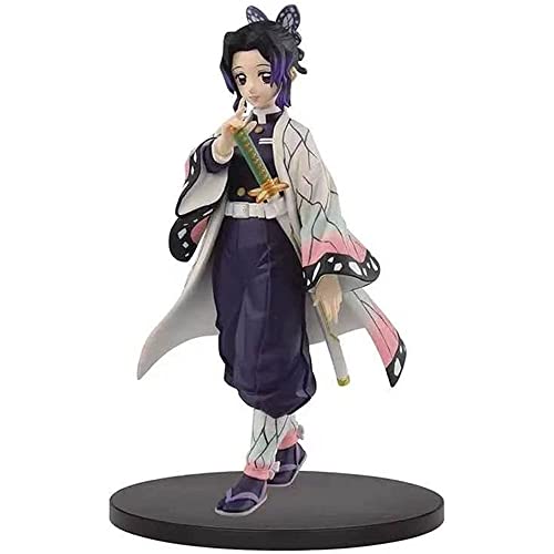 Kochou Shinobu Actionfigur 16cm - Anime Figur Modell Kimetsu No Yaiba PVC Statue Modell Sammlerstücke Heimdekoration Ornamente von Tongyundacheng