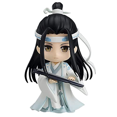 Mo Dao Zu Shi Anime Action Figure Wei Wuxian LAN Wangji PVC Modell Wechsel Gesicht Figur Statue Sammlerstück Desktop Ornamente 10cm von Tongyundacheng