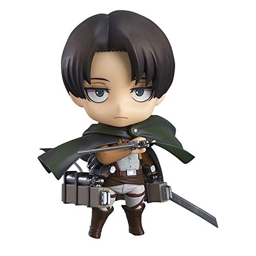 Tongyundacheng Anime Levi Actionfigur, 10 cm, PVC-Modellfigur, Sammlerdekorationen von Tongyundacheng