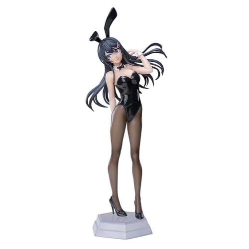 Tongyundacheng Anime Mai Figur 17 cm Bunny Girl Mai PVC Actionfigur Statue Anime stehendes Modell Sammlerstück Desktop Dekoration von Tongyundacheng