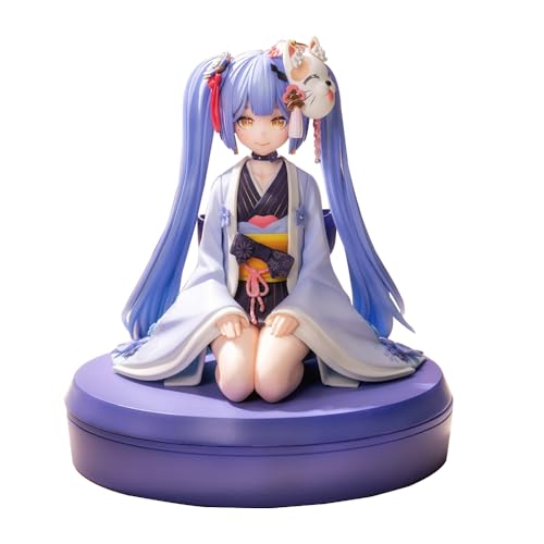 Tongyundacheng Hololive Vtuber Figur Azusa Actionfigur Anime-Charakter niedliche kniende Pose Modell PVC Sammlerstücke Desktop Dekoration 13 cm von Tongyundacheng