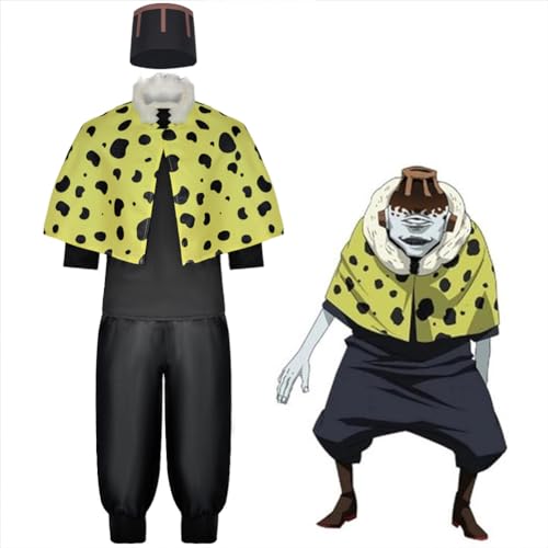 Tongyundacheng Jogo Cosplay Kostüm Anime Cosplay JJK Jogo Outfits Uniform Full Set für Halloween Karneval Party von Tongyundacheng