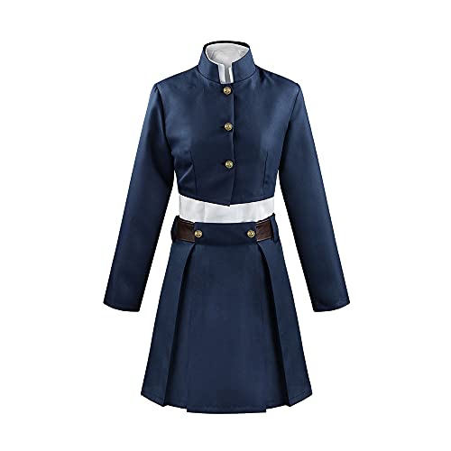 Tongyundacheng Kugisaki Nobara Cosplay Kostüm Anime Schuluniform Outfit mit Gürteltasche Frauen Uniform Anzug für Halloween Karneval Party von Tongyundacheng