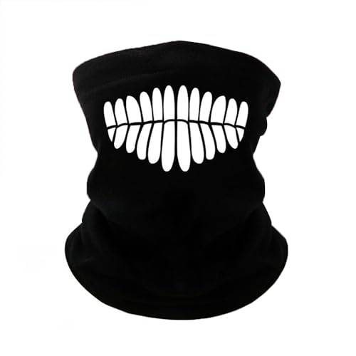 Tongyundacheng Okarun Cosplay Maske Ken Takakura Half Face Schal Anime Cos Maske Kopftuch Requisiten für Halloween Party Kostüm Zubehör, Takakura Ken, Einheitsgröße von Tongyundacheng