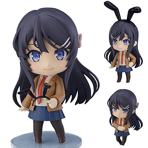 Tongyundacheng Rascal Does Not Dream Of Bunny Girl Senpai: Sakurajima Mai Actionfigur, 10 cm, PVC-Modell, Sammlerstück, Desktop-Dekorationen von Tongyundacheng