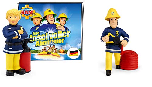 tonies Hörfigur Feuerwehrmann Sam 2er Set In Pontypandy ist was los + Eine Insel voller Abenteuer von tonies