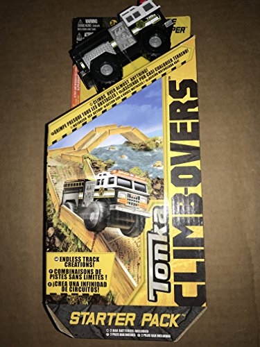 Tonka Climb-Over Stater Set Climbovers Black Fire Stomper Truck Toy with Tracks von Tonka