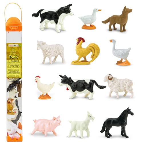 Toob SF6952-04 Bauernhof-Figuren, Miniaturen (Mehrfarbig) von Safari Ltd.