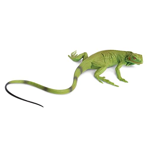 Toob S258329 Safari Incredible Creatures Iguana Baby Miniatur (Mehrfarbig) von Safari Ltd.