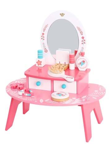 Tooky Toy 921 TL098A EA Wooden My Pink Dresser, Multicolour von Tooky Toy