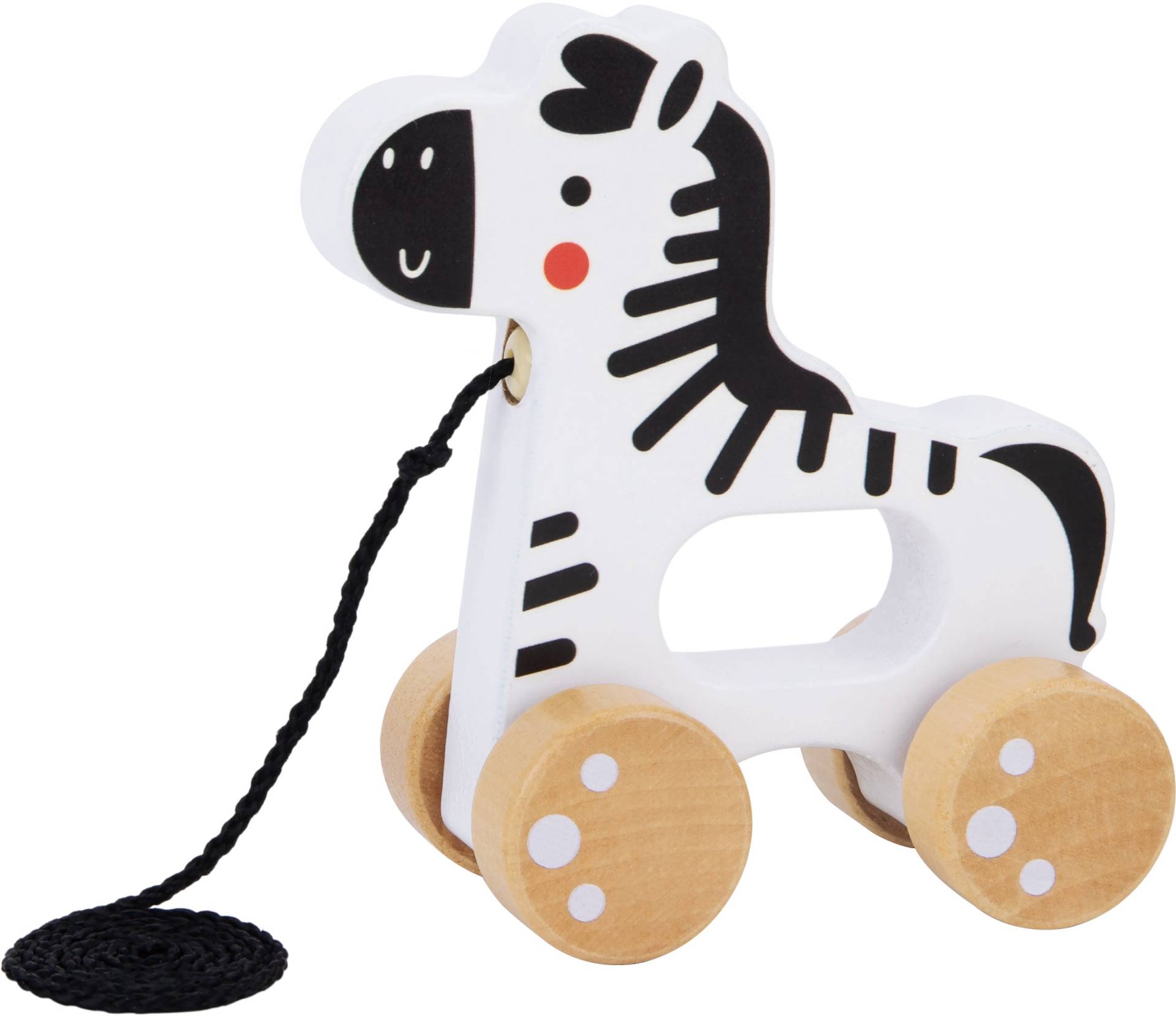 Tooky Toy Nachziehspielzeug Zebra von Tooky Toy