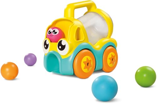 Tomy Toomies Pic & Pop Laster | Spielzeuglaster mit Sich drehender Trommel und kullernden Kugeln | Lustiges Ursache-Wirkung-Spielzeug | Spielzeug für Kleinkinder ab 18 Monaten Tomy Toomies Pic & Pop Laster | Spielzeuglaster mit Sich drehender Trommel und kullernden Kugeln | Lustiges Ursache-Wirkung-Spielzeug | Spielzeug für Kleinkinder ab 18 Monaten von Toomies