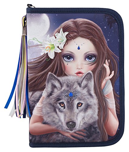 Top Model 6420 Fantasy Model Federtasche DeLuxe, Bunter Wolf von TOPModel