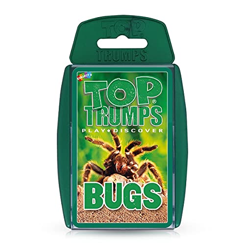 Top Trumps Bugs Classic Card Game, Learn Facts About The Black Widow, Furry Tarantula, Praying Mantis and The Ladybird in This Educational Packed Game, Gift and Toy for Boys and Girls Aged 6 Plus von Top Trumps