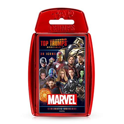 Marvel Cinematic Universe Top Trumps Kartenspiel (evtl. Nicht in Deutscher Sprache) von Top Trumps