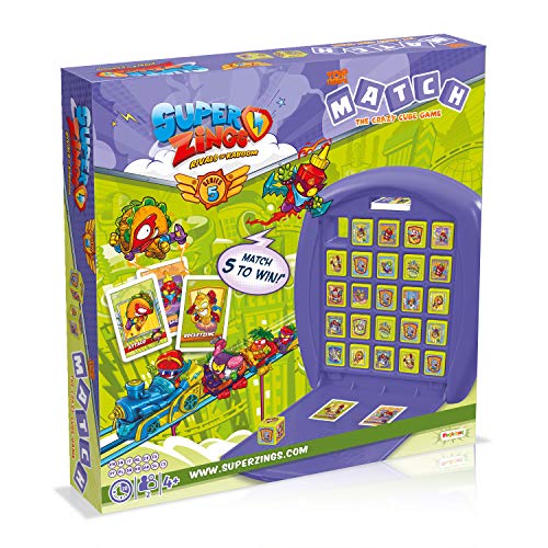 Winning Moves - TOP TRUMPS MATCH - SuperZings - SuperZings Series 5 - Alter 4+ - Multilingual von Winning Moves