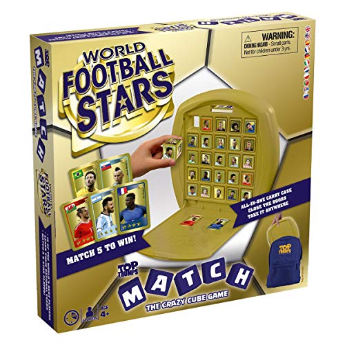 Match - World Football Stars - Fußball-Würfelspiel - Alter 4+ - Multilingual von Top Trumps