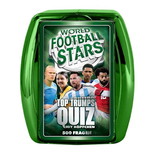 TOP TRUMPS Quiz Weltfussball Stars von Top Trumps