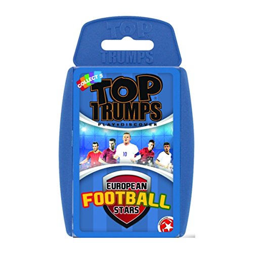 Top Trumps 13752 Euro Fußball Stars, Mehrfarbig von Top Trumps